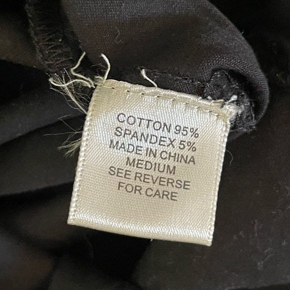 Charlotte Russe Stretchy Black Button Up Dress Medium With Collar GUC - Picture 9 of 11